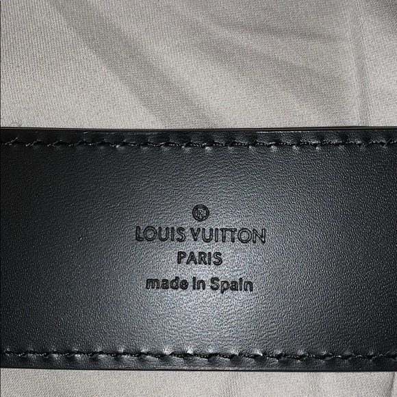 Louis Vuitton Graphite Belt (90/36) - Picture 3 of 7
